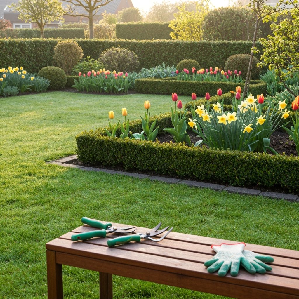 Gartenpflege im Frühjahr: Die 10 wichtigsten Tipps für einen perfekten Garten